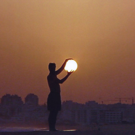 Man Catching the Sun